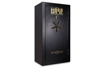 Image of Mesa Safes Gun Safe,30 Gun Capacity,14.4 cu ft,55.375x28.5x15.25in,Combination Lock,Textured Black MBF6032C