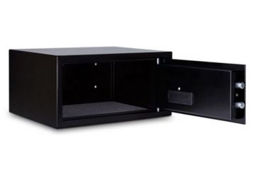 Image of Mesa Safes MHRC916E-BLK 1.2 cu ft Hotel Safe,8.875x17.75x12.625in,Black,Electronic Lock MHRC916E-BLKKA