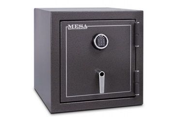 Image of Mesa Safes Burglary and Fire Safe,3.3 cu ft,19x19x16in,Combination Lock,Hammered Grey MBF2020C