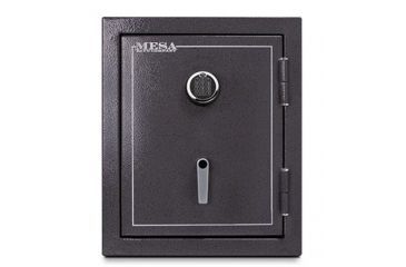 Image of Mesa Safes Burglary and Fire Safe,4.1 cu ft,23.25x18.5x16in,Combination Lock, Hammered Grey MBF2620C