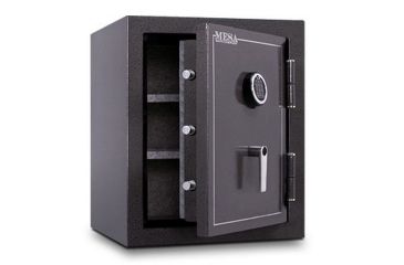Image of Mesa Safes Burglary and Fire Safe,4.1 cu ft,23.25x18.5x16in,Combination Lock, Hammered Grey MBF2620C