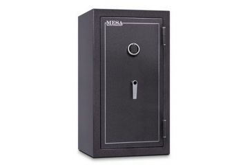 Image of Mesa Safes Burglary and Fire Safe,6.4 cu ft,36.5x19x16in,Combination Lock,Hammered Grey MBF3820C