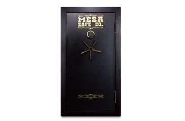 Image of Mesa Safes Burglary and Fire Safe,14.4 cu ft,55.375x28.5x15.25in,Combination Lock,Textured Black MBF6032C-P