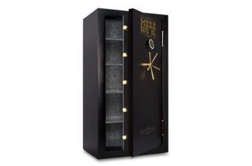Image of Mesa Safes Burglary and Fire Safe,14.4 cu ft,55.375x28.5x15.25in,Combination Lock,Textured Black MBF6032C-P