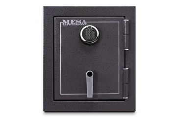 Image of Mesa Safes Burglary and Fire Safe,1.7 cu ft,16.5x14.25x12.5in,Hammered Grey MBF1512C