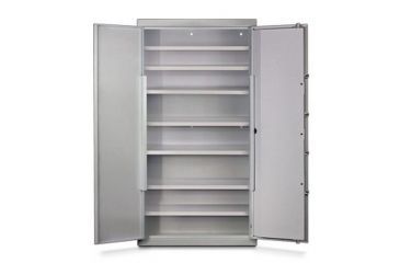 Image of Mesa Safes Double Door Pharmacy Safe,18 cu ft,59x31.75x12.5in,SecuRam ESCL-0601 Advanced Electronic Lock MRX1000E