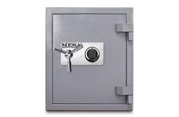 Image of Mesa Safes High Security Burglary Fire Safe,3 cu ft,21.5x16x15in,Silver,Combination Lock MSC2520C