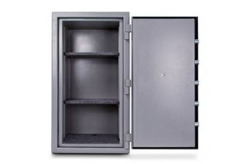 Image of Mesa Safes High Security Burglary Fire Safe,5 cu ft, 35.25x16x15x1.25in,Silver,Combination Lock MSC3820C