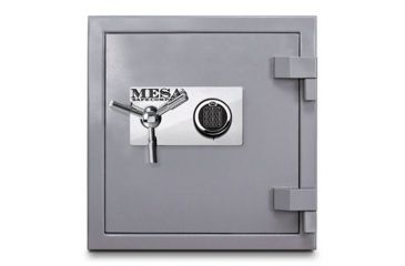 Image of Mesa Safes High Security Burglary Fire Safe,2.4 cu ft,17.5x16x15in,Silver,Combination MSC2120C