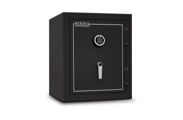 Image of Mesa Safes Imperial Burglary &amp; 2 Hour Fire Safe, Hammered Grey, 26.5x22x22in - MBF2620E