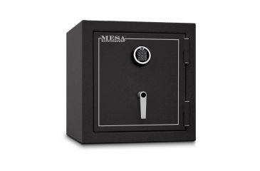 Image of Mesa Safes Imperial Burglary &amp; 2 Hour Fire Safe, Hammered Grey, 22.5x22x22in - MBF2020E