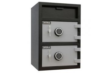 Image of Mesa Safes MFL3020 Double Door Depository Safe Closed