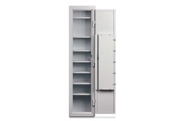 Image of Mesa Safes Single Door Pharmacy Safe,5 cu ft,59.75x13.75x10.5in,SecuRam ESCL-0601 Advanced Electronic Lock MRX2000E