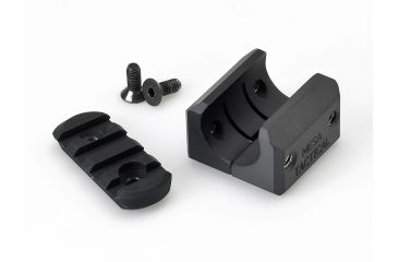 Image of Mesa Tactical Barrel Clamp w/ Rail for Remington, 12-GA, Black, 90700