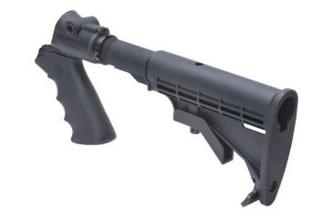 Image of Mesa Tactical LEO Telescoping Stock Kit for Moss 500/590 and Mav 88, 12-GA, Black, 93180