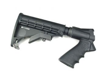 Image of Mesa Tactical LEO Telescoping Stock Kit for Rem 870, 12-GA, Black, 91260
