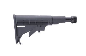 Image of Mesa Tactical M4 Carbine Telescoping Hydraulic Recoil Stock, Mil-spec, Black, 92180