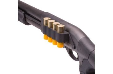 Image of Mesa Tactical SureShell Aluminum Carrier for Remington, 20-GA, Black, 4-shell, 93240