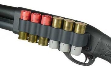 Image of SureShell Side Mount Shell Carrier, Black, 6-Shell, Left Side, 12-Gauge, for Remington