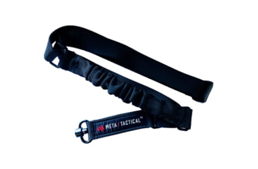 Image of Meta Tactical One-Point Nylon Bungee Sling w/QD Swivel, Black, MTA-SLING