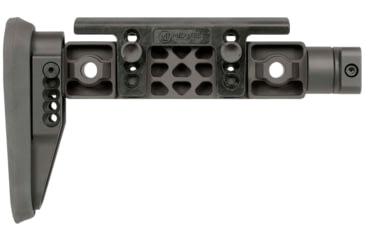 Image of Midwest Industries Alpha Series Fixed Beam Stock, Black, MI-ALPHA-FBS