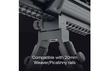 Image of MIGHTY TACTICAL BP-01 Bipod, 6.2-6.7in Height Range, MT-BP-01