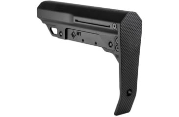 Image of Mission First Tactical Battlelink Minimalist Mil-Spec Stock for AR-15, Black, Aluminum, BMSMIL-MTL-BL