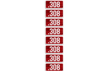 Image of Mtm Ammo Caliber Labels .308 8-pack