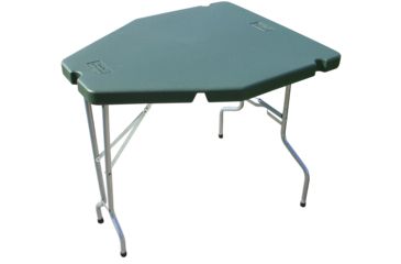 Image of MTM Forest Green Shooting Table PST11