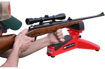 Image of MTM Front Rifle Rest w/Rubber Shooting Pad FRR30
