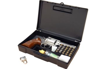 Image of MTM Lockable Handgun Storage Box Black