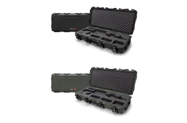 Image of Nanuk 985 Hard Gun Case w/Foam AR, 39.7in, Black, Olive