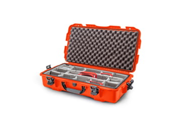 Image of Nanuk Case 980 w/Padded Divider, Orange, Medium, 980S-020OR-0A0