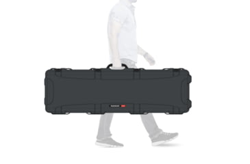 Image of Nanuk 995 Rifle Protective Hard Case, w/ No Foam, Graphite, 995S-001GP-0A0