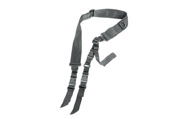 Image of NcSTAR 2 Point Tactical Sling System, Urban Gray, 1-to-2-Point Convertible AARS2PU