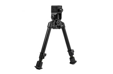 Image of NcSTAR AR15 Bipod With Bayonet Lug Quick Release Mount/Notched Legs, BLACK ABABNL
