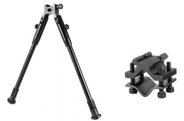 Image of NcStar Compact Stream Line Bipod With Weaver Style Mount/Black ABWS