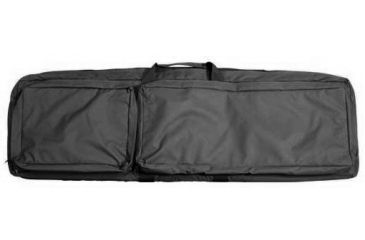 Image of VISM Double Rifle Case w/ PALS Webbing, Pistols Compartment, Black CVDR2914B