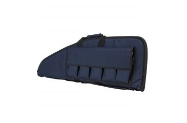 Image of NcSTAR Rifle Gun Case, Blue w/ Black Trim, 36 in L x 13 in H, CVBL2907-36