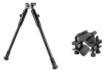 Image of NcStar Stream Line Bipod With Weaver Style Mount/Black ABWT