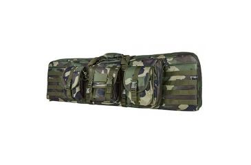 Image of NcSTAR Vism Dble Carbine Case/Woodlnd Camo/55 In CVDC2946WC-55