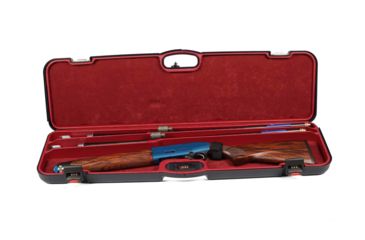 Image of Negrini Combo Case Auto/Pump Shotgun Hard Case, Up to 36in Barrel, Navy/Bordeaux 1603IA-2C/5170