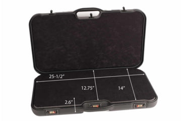 Image of Negrini Compact Carbine Case, Black/Black Interior, MOD.8R-TAC/4823