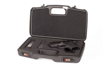 Image of Negrini Compact Tactical Handgun Case, Black/Black, L15.2in x W8.8in x D3.1in 2018TS/4835