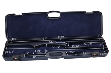 Image of Negrini Hybri-Tech Semi-Auto Beretta/Benelli Replacement Case, Navy/Navy, Semi-Auto Shotgun, 1603IA/6441