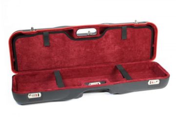 Image of Negrini OU/SxS Shotgun Luggage Case, Black/Red, L35.6in x W10.8in x D5.9in 1646LR-LUG/5290