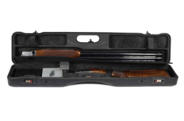 Image of Negrini OU/SXS Ultra-Compact Sporter Shotgun Case, Black/Grey, 16407LR/5664