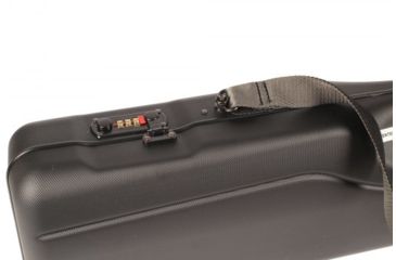 Image of Negrini OU/SxS Uplander Ultra-Compact Hunting Shotgun Case, Black/Blue, L31.89in x W6.89in x D4.72in 16405LR/5541