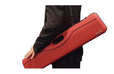 Image of Negrini OU/SxS Uplander Ultra-Compact Hunting Shotgun Case, Black/Blue, L31.89in x W6.89in x D4.72in 16405LR/5541