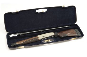 Image of Negrini Semi-Auto/Autoloader Shotgun Hard Case,38x10.6x3.5in,Barrel up to 36-3/4in,Brown/Blue 1607ALR/4792